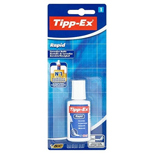 Image of Tipp-Ex 2 X Rapid 20ml Correction Bottle 1 Pack