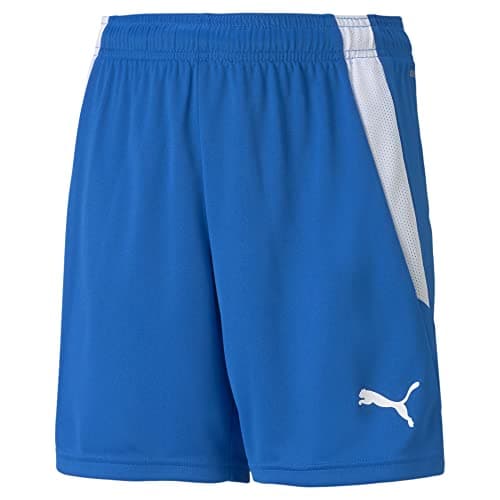 Image of PUMA Unisex Kids teamLIGA Shorts Jr, Electric Blue Lemonade-puma White, size: 164