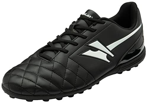 Image of Gola Mens Rey 2 Vx Football Shoe, Black White, 9 UK