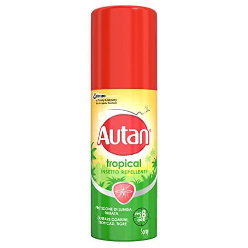 Image of Autan Tropical Insect Spray Insect Repellent and Anti-Mosquito Tiger and Common Pack of 50ml, Long Lasting Protection