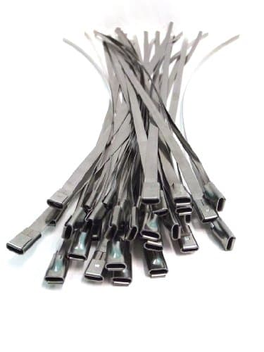 Image of DCMotorsport STAINLESS STEEL CABLE TIES WRAP 4.6mm x 360mm