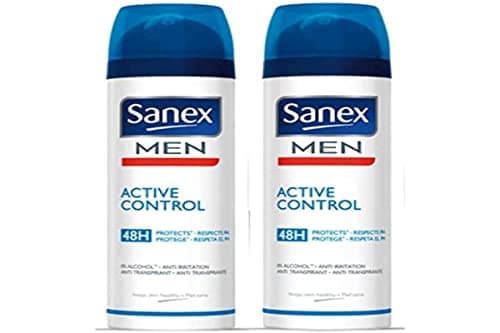 Image of Sanex Men's Active Control 48H Deodorant Vaporizer Family Formula - Pack of 2