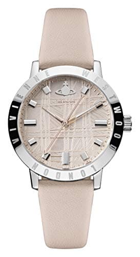 Image of Vivienne Westwood Bloomsbury II Ladies Quartz Watch with Pink Dial & Pink Leather Strap VV152LPKPK