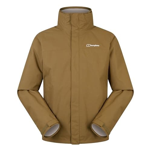 Image of Berghaus Men's Alpha 2.0 Gemni 3in1 Waterproof Jacket | Removable Fleece | Lightweight 3 In 1 Jacket, Bark, M