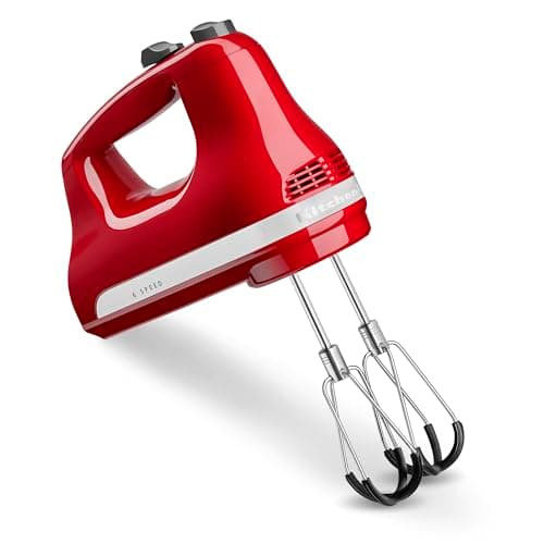 Image of KitchenAid 6 Speed Hand Mixer with Flex Edge Beaters - KHM6118