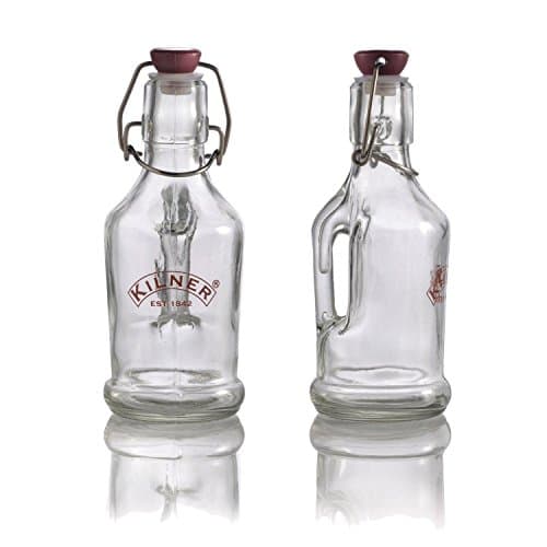 Image of Kilner Handled Clip Top Bottle 200ml (Pack of 2)
