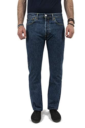 Image of Levi's Men's 501 Original Fit V5 Jeans, Stonewash, 36W / 32L