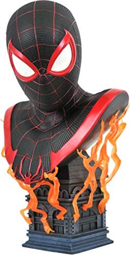 Image of Diamond Select - Marvel Legends In 3D PS5 Miles Morales 1/2 Scale Bust