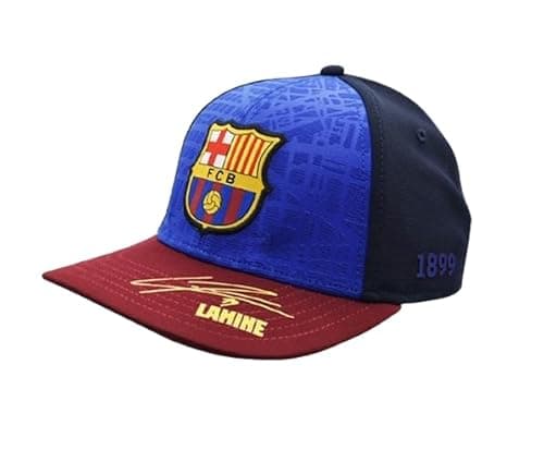 Image of FCB Barça Lamine Yamal Autographed Cap