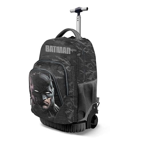 Image of Karactermania Dc Comics Batman Face Fan Gts Trolley Backpack One Size