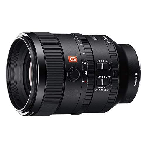 Image of Sony SEL100F28GM E Mount Full Frame 100 mm F2.8 G Master Prime Lens - Black