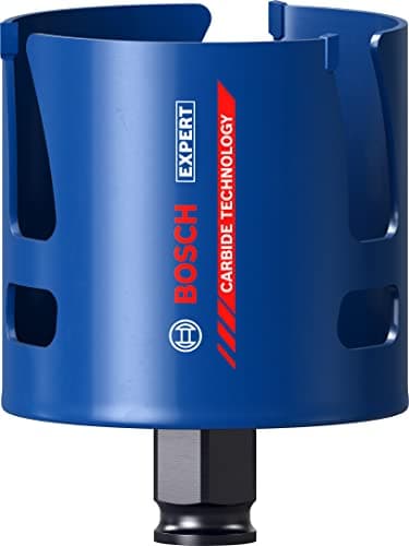 Image of Bosch 1x EXPERT Construction Material Hole Saw (for Softwood, Chipboard, Ø 68 mm, Professional Accessory Rotary Drill/Drivers)