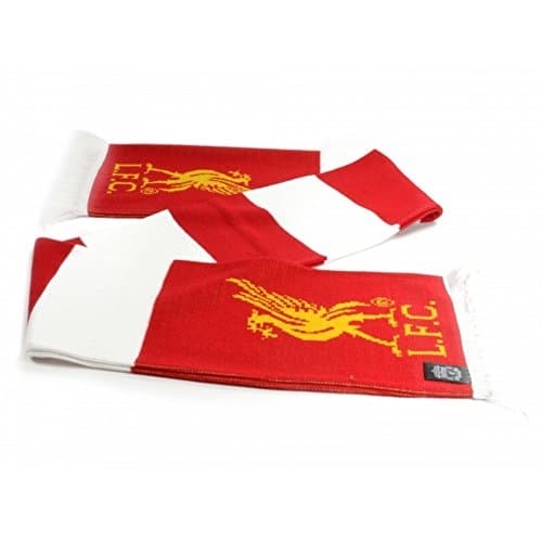 Image of Liverpool FC Official Football Bar Scarf (One Size) (Red/White/Yellow)