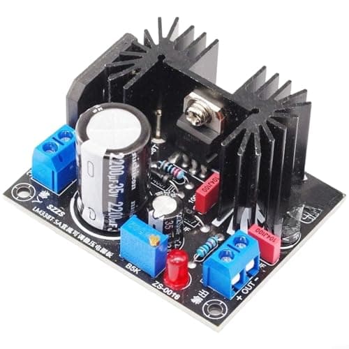 Image of DC Linear Regulator PCB For Stable Adjustable Voltage Output In R&D Labs And Maker Workshops Using LM317 LM338T LT1083CP(LM317)