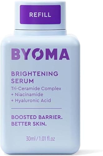 Image of BYOMA Brightening Serum Refill (30ml) Brightening and Hydrating Face Serum with Hyaluronic Acid, Niacinamide and Ceramides for a Glowing and Radiant Skin