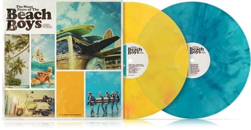 Image of The Many Faces Of The Beach Boys (Marble/Cyan Vinyl)