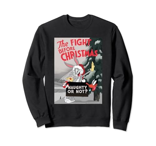Image of Looney Tunes The Fight Before Christmas Sweatshirt