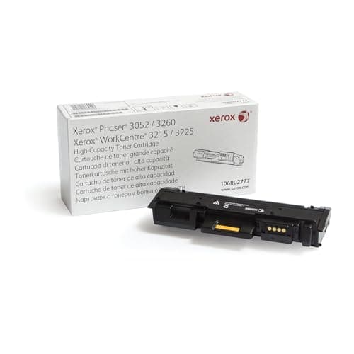 Image of Xerox Genuine Phaser 3260 / Workcentre 3225 Black High Capacity Toner Cartridge (3,000 Pages) - 106R02777