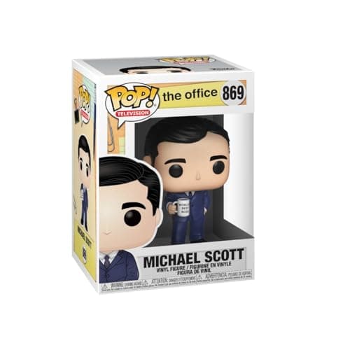 Image of Funko Pop! TV: The Office - Michael Scott - Collectable Vinyl Figure - Gift Idea - Official Merchandise - Toys for Kids & Adults - TV Fans - Model Figure for Collectors and Display