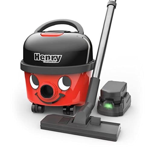 Image of Henry HVB160x12 907226 Cordless Vacuum Cleaner, 6 Litre, 250 W, Red