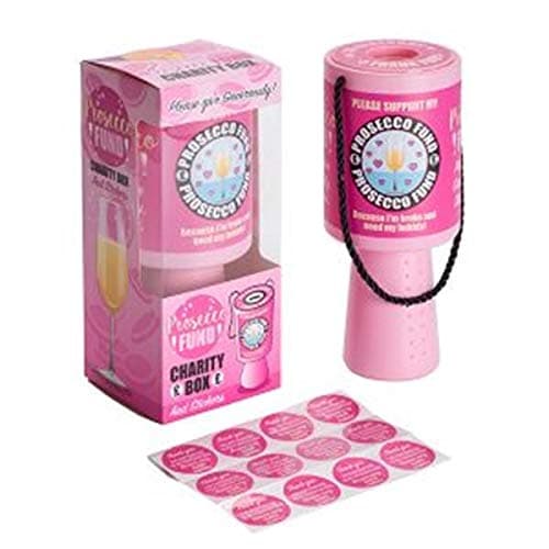 Image of Diabolical Prosecco Fund Charity Box funny for her secret Santa under 10 pounds DP1172