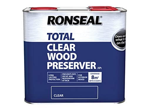 Image of RONSEAL RSLTTWPCL25L Trade Total Wood Preserver Clear 2.5 Litre