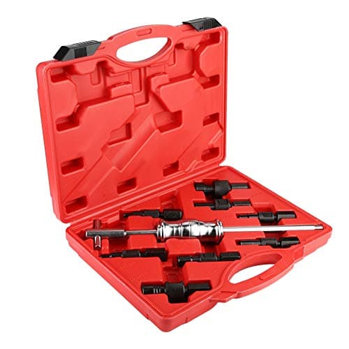 Image of Jonlaki 9Pcs Blind Hole Inner Bearing Puller Remover Set Slide Hammer Internal Kit for 8-32mm Bore Bearings