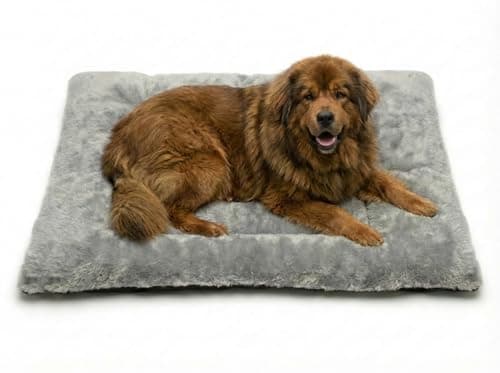 Image of MH Traders Dog Bed Pet Cat Beds Cushion Mattress Soft Warm Dog Mat Pad for Dogs (Luke, Large (70 x 105 cm))
