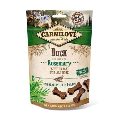 Image of Carnilove Duck with Rosemary Dog Treats 200g