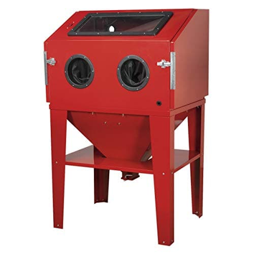 Image of Sealey Sb974 Shot Blasting Cabinet Double Access 960 X 720 X 1500Mm