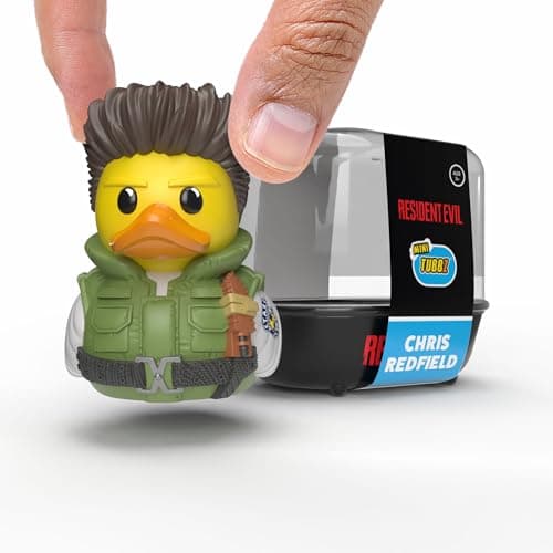 Image of TUBBZ Mini: Resident Evil - Chris Redfield Cosplaying Rubber Duck Vinyl Figure