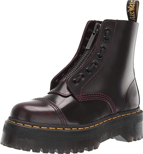 Image of Dr. Martens Women Womens Boots Sinclair Cherry RED Bordeaux 5 UK