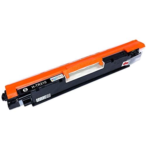 Image of Go Inks 1 Black Laser Toner Cartridge to replace HP CE310A (126A) Compatible/non-OEM for use with HP Colour LaserJet, Laserjet Pro & TopShot Laserjet Printers