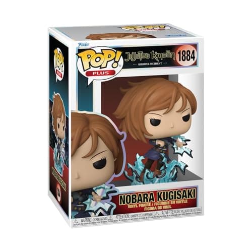 Image of Funko POP! Plus: Jujutsu Kaisen - JJK - Nobara - 1 in 6 chance of receiving the rare Chase variant - Styles may vary - Glow in the Dark - Collectable Vinyl Figure - Gift Idea - Official Merchandise