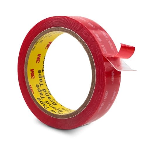 Image of 3M Double Sided Mounting Tape 25mm x 4.7m Clear 4905 0.5mm Thick Heavy Duty Adhesive Waterproof Foam Tape for Car Home Office Deco