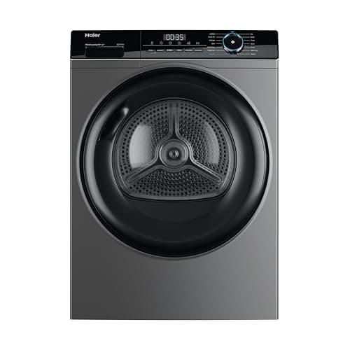 Image of Haier I-Pro Series 3 HD90-A2939R Heat Pump Tumble Dryer, 9kg, Graphie, A++ Energy Class
