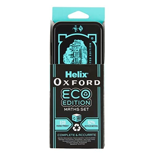 Image of Helix Oxford Eco Maths Set - Blue