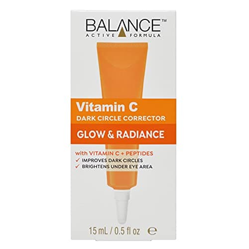 Image of Balance Active Formula Vitamin C Glow and Radiance Dark Circle Corrector With Vitamin C and Peptides, Improves Appearance Of Dark Circles, Brightens And Hydrates Under Eye Area, 15 ml