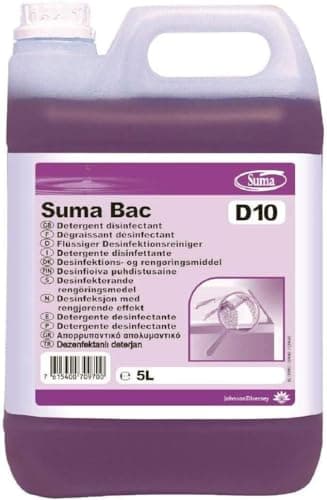 Image of Suma Bac D10 Cleaner & Sanitiser Pack Qty 1 x 5 ltr