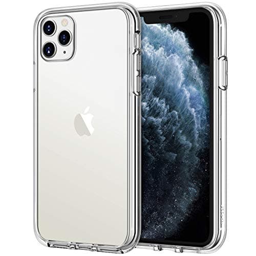 Image of JETech Case for iPhone 11 Pro 5.8-Inch, Non-Yellowing Shockproof Phone Bumper Cover, Anti-Scratch Clear Back (Clear)