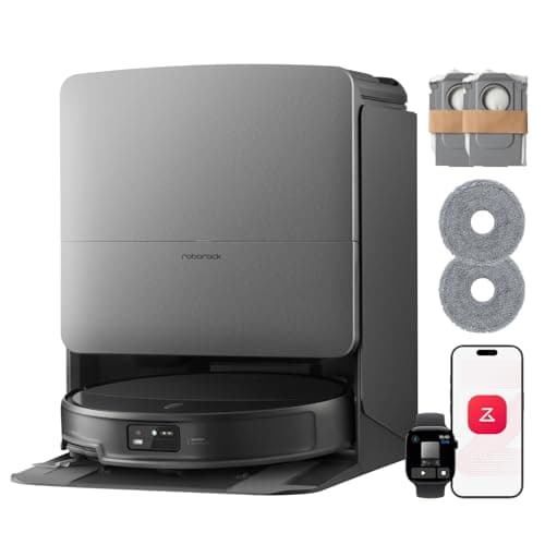 Image of roborock Saros 20 Set Robot Vacuum Cleaner with Mop, 36,000 Pa Suction, 3.46 in Double-Layer Threshold, Zero-Tangling, Ultra-slim, StarSight Autonomous 2.0, DirTect Technology, 100°C Hot-Water Care