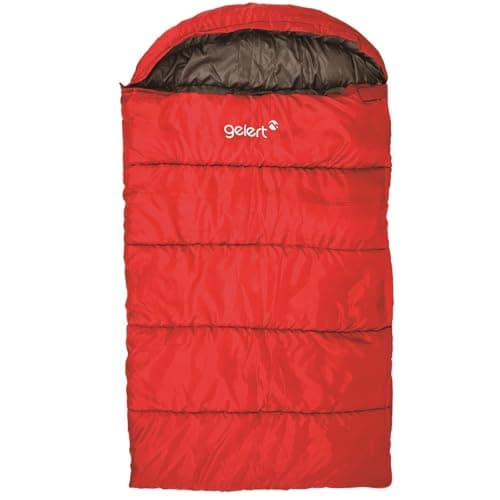 Image of Gelert Kids Sleeping Bag Junior Red One Size
