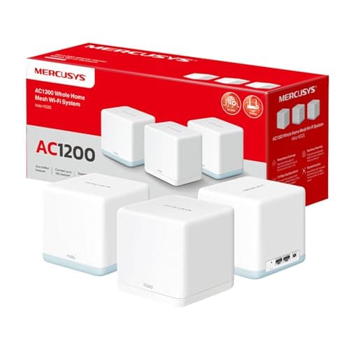 Image of Mercusys Halo H32g Ac1200 Whole Home Mesh Wi-Fi System 3 Pack