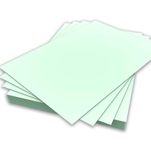 Image of A4 Light Green Colour Paper 80gsm Sheets Double Sided Printer Paper Copier Origami Flyers Drawing School Office Printing 210mm x 297mm (A4 Light Green Paper - 80gsm - 100 Sheets)