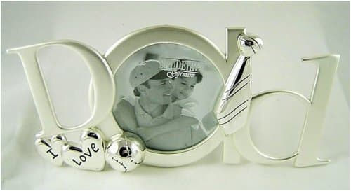 Image of I Love Dad Letter Message Photo Frame Ideal Christmas Fathers Day Present