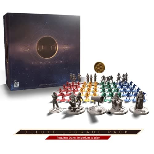 Image of Direwolf | Dune: Imperium: Deluxe Upgrade Pack | Board Game | Ages 14+ | 1-4 Players | 60-120 Minutes Playing Time