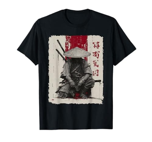 Image of Samurai, Sword & Warrior, Men | Japanese, Manga Anime, Ninja T-Shirt