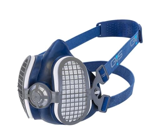 Image of GVS SPR2344 Elipse Half Mask complete with P3 Nuisance Odour Dust Filters, XL size