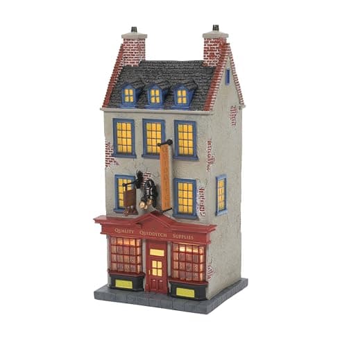 Image of Harry Potter Village By D56 Quality Quidditch Supplies Figurine