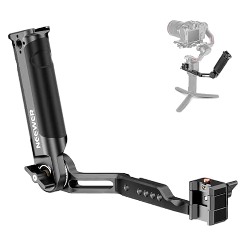 Image of NEEWER Adjustable Sling Handle Grip Compatible with DJI Ronin RS4 RS3 Mini RS 3 Pro RS 2 RSC 2 Gimbal Stabilizer for Low Angle Shot, Max Load 13.2lb, ST49